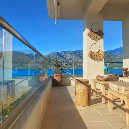 Boho Beach House In Itea-Delphi Exterior photo