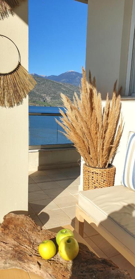 Boho Beach House In Itea-Delphi Exterior photo