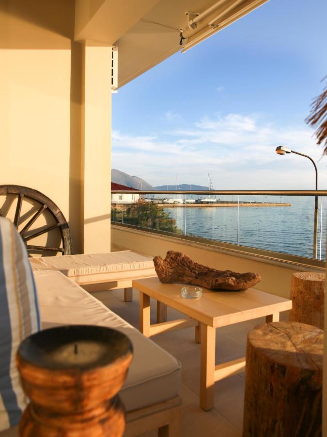 Boho Beach House In Itea-Delphi Exterior photo