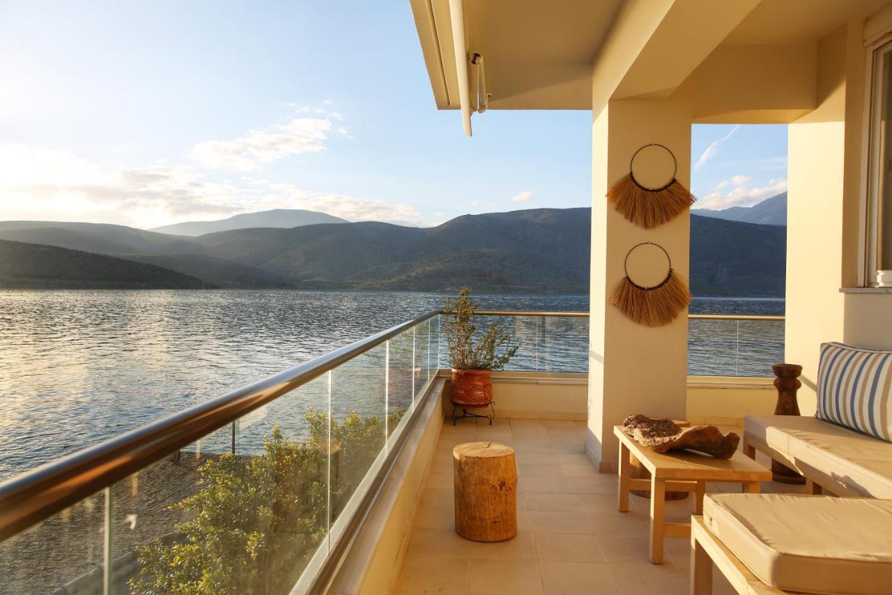 Boho Beach House In Itea-Delphi Exterior photo