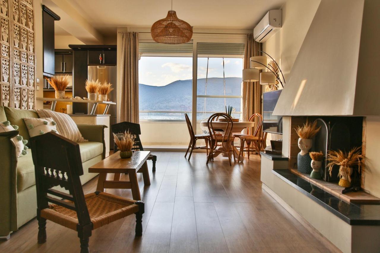 Boho Beach House In Itea-Delphi Exterior photo
